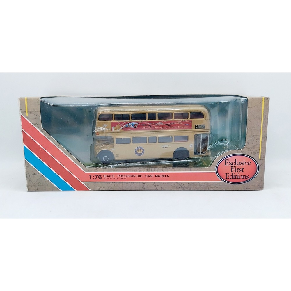 2002 Gilbow RML Routemaster Queens Golden Jubilee Double Decker Bus 1:76